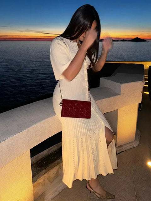 Sommerkleid - Schwarz