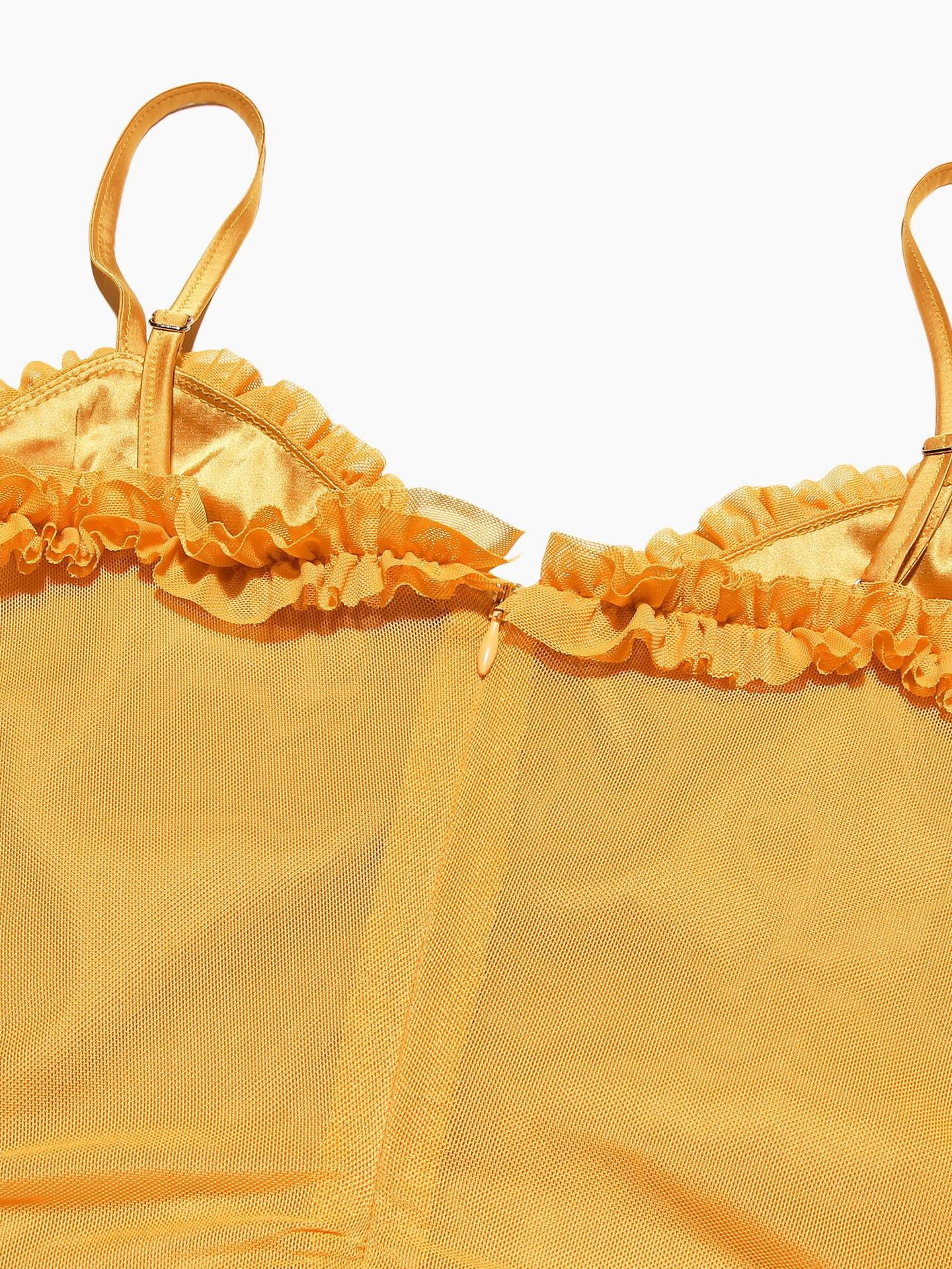 Layla – elegantes Maxikleid mit Volant-Details