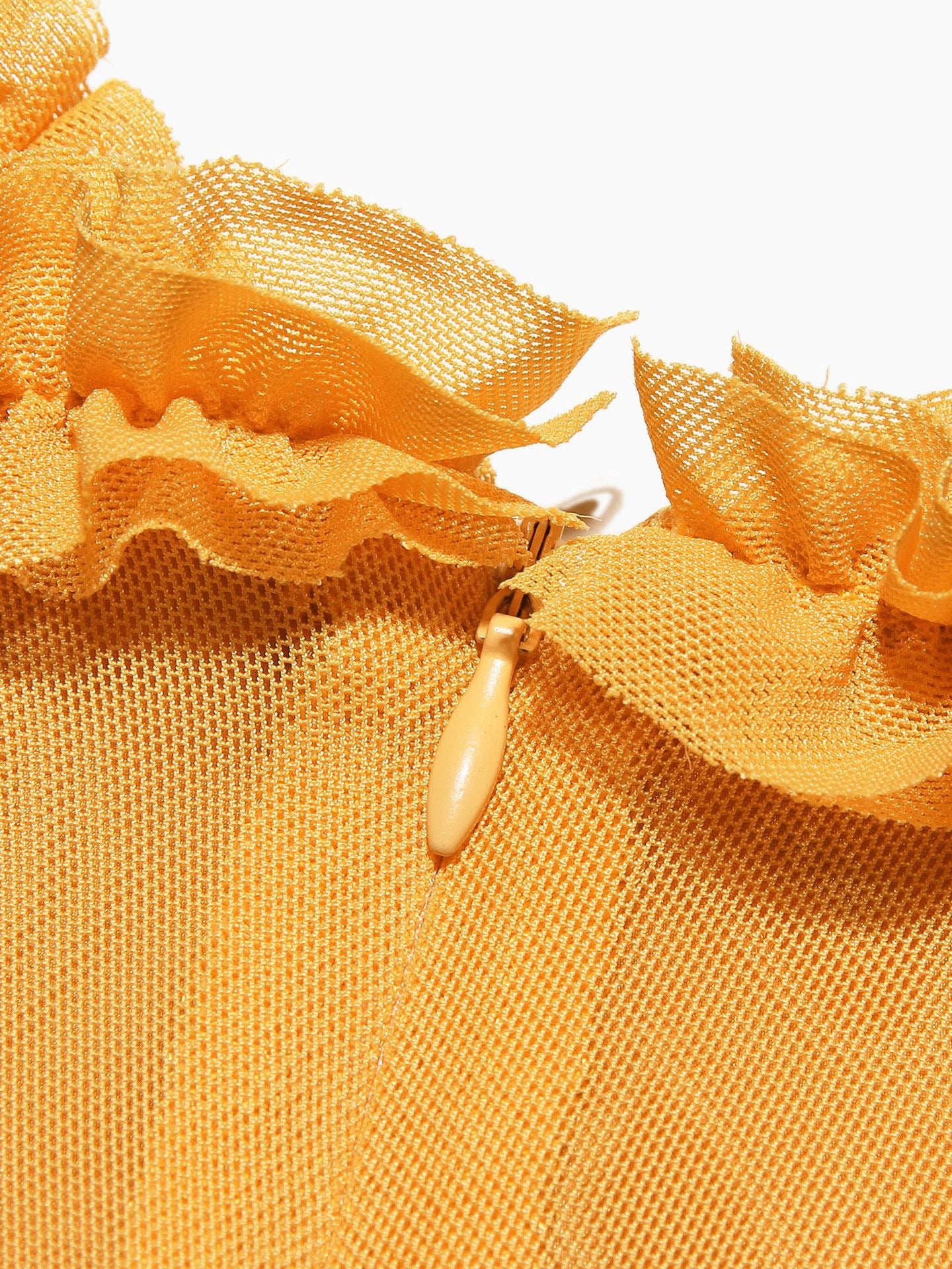 Layla – elegantes Maxikleid mit Volant-Details