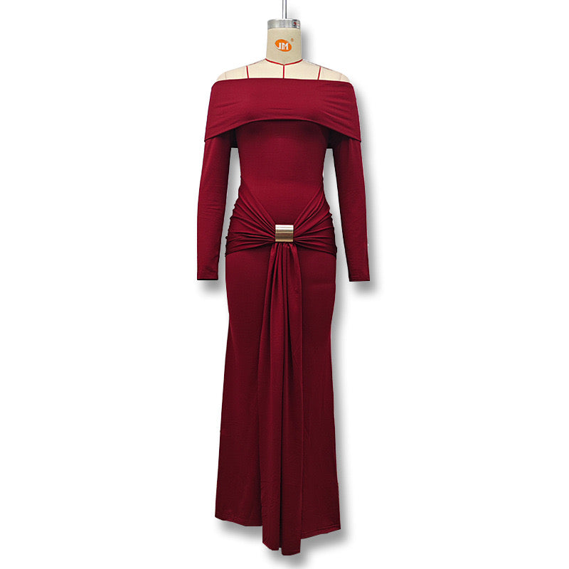 Mira - Off-Shoulder Maxidress