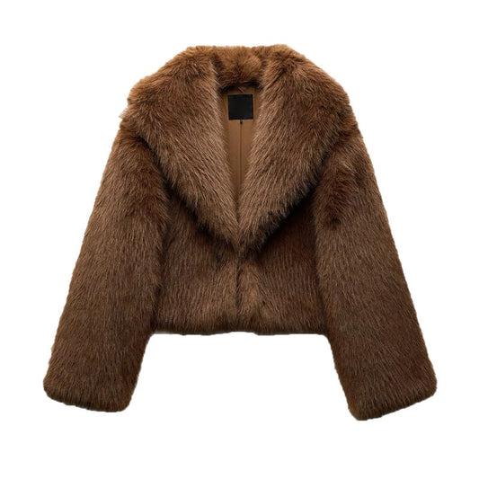 Viraler Faux Fur Mantel 3.0