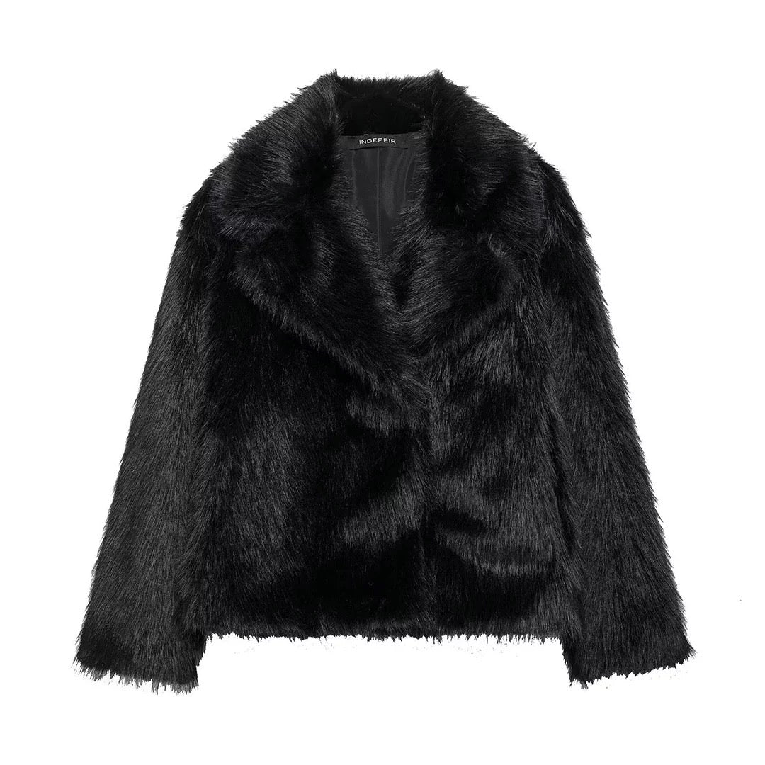 Eluneva Faux Fur Mantel 2.0