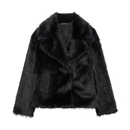 Eluneva Faux Fur Mantel 2.0