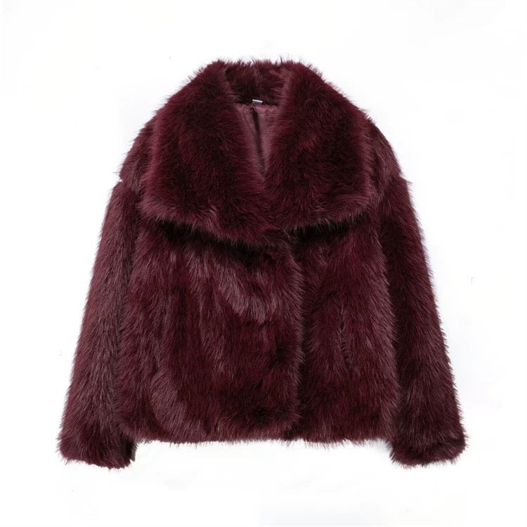 Faux Fur Jacke