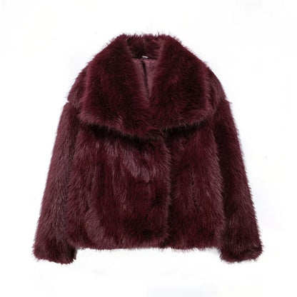 Faux Fur Jacke