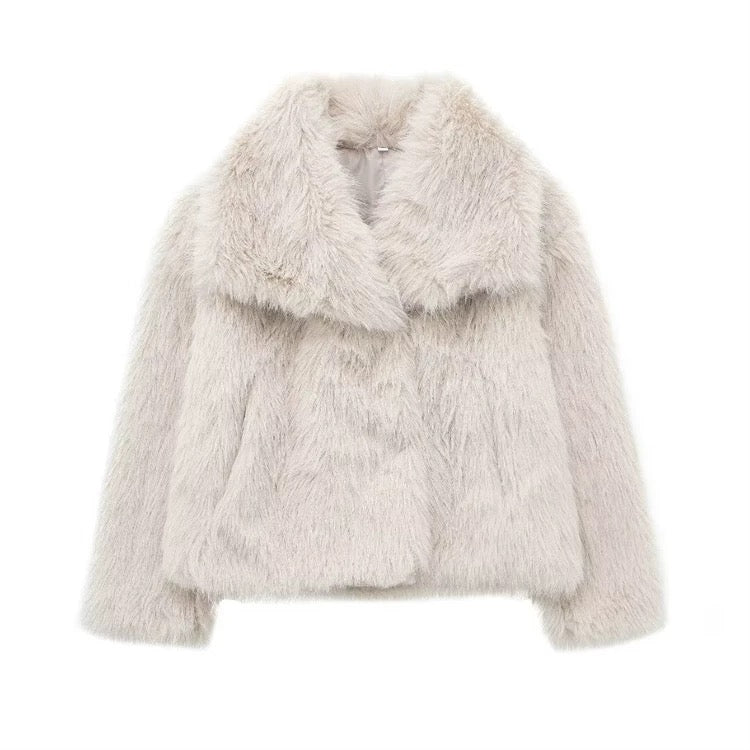 Faux Fur Jacke