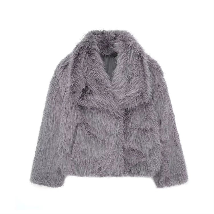 Faux Fur Jacke