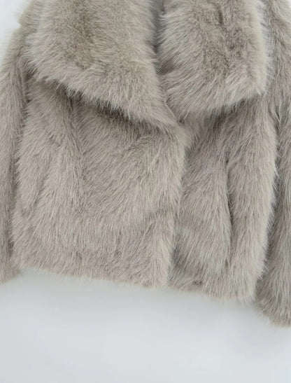 Faux Fur Jacke