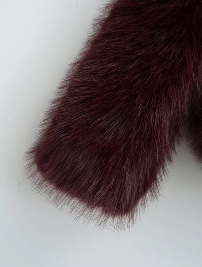 Faux Fur Jacke