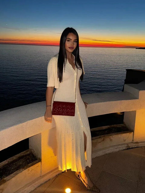 Sommerkleid - Schwarz