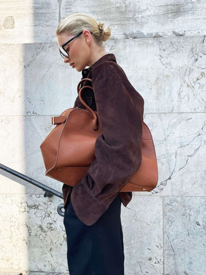 Giulia Wildleder Handtasche