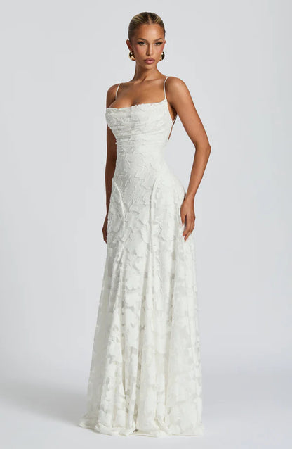 Célina Floral Maxi Dress