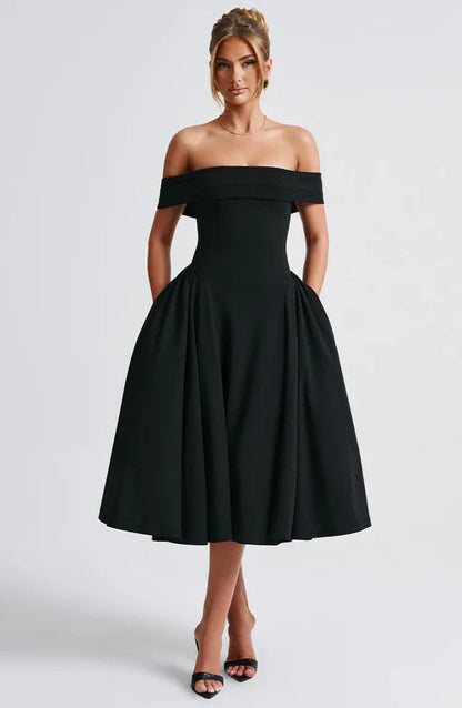 Yara Elegant Midi Dress