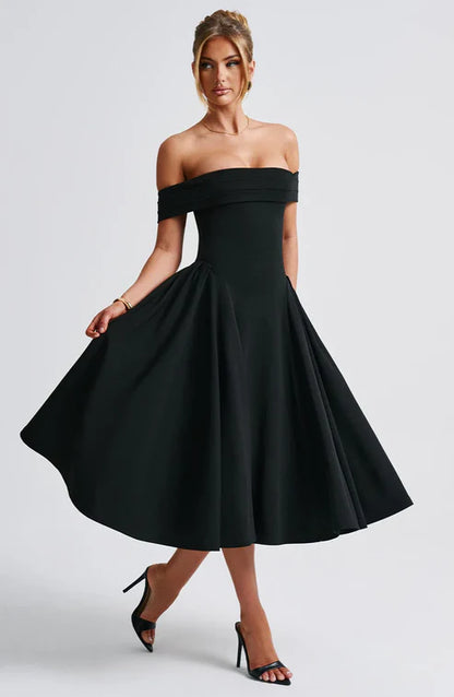 Yara Elegant Midi Dress