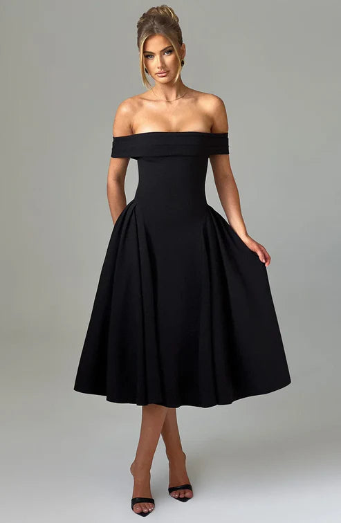 Yara Elegant Midi Dress