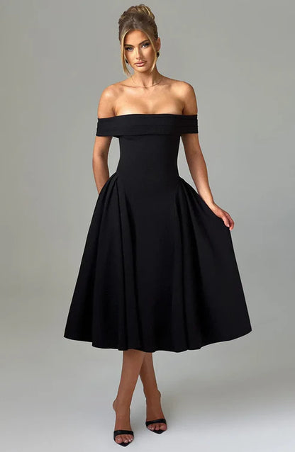 Yara Elegant Midi Dress