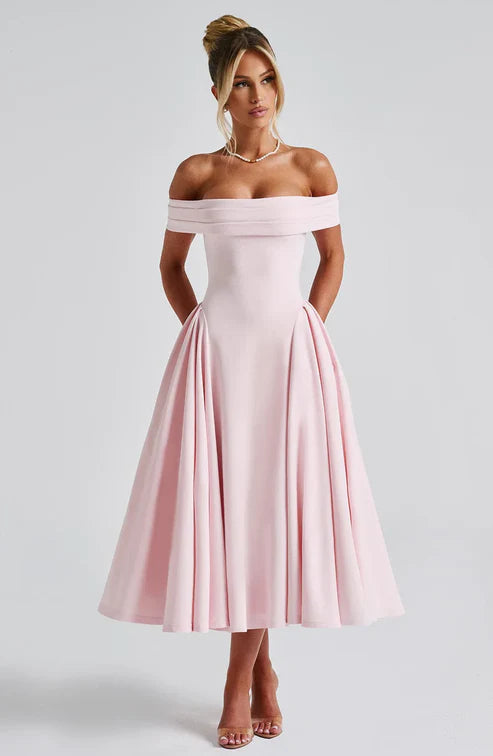 Yara Elegant Midi Dress