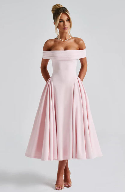 Yara Elegant Midi Dress