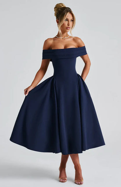 Yara Elegant Midi Dress