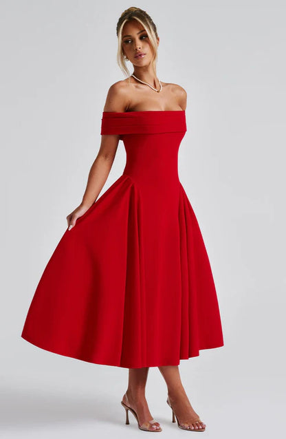 Yara Elegant Midi Dress